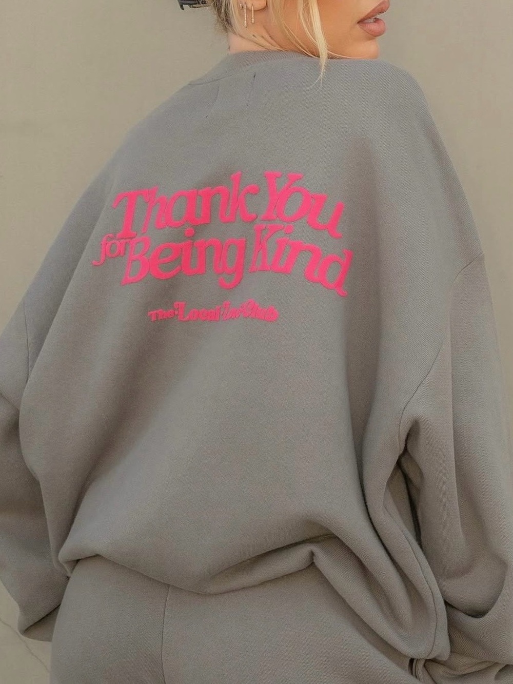 The Local Love Club X REVOLVE Thank You Pullover in Vintage